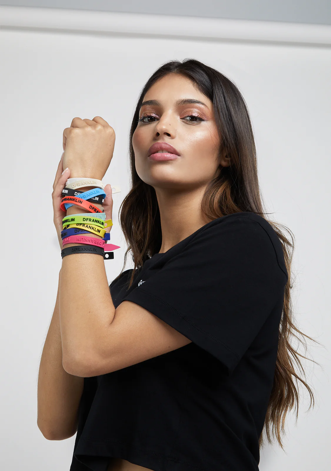 Big DF Bracelet Navy / Black - Image 4
