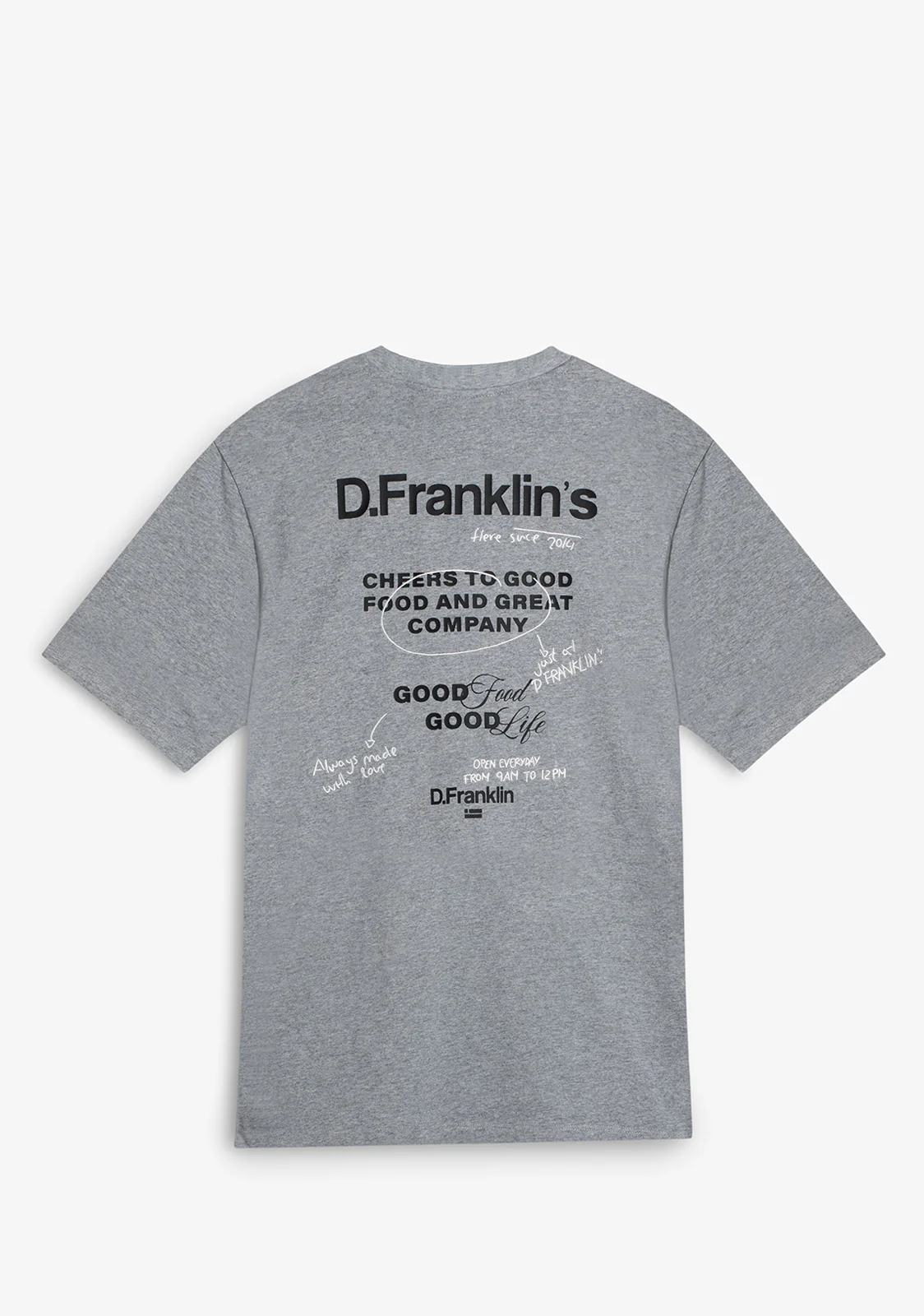 Good Life T-Shirt Grey Melange