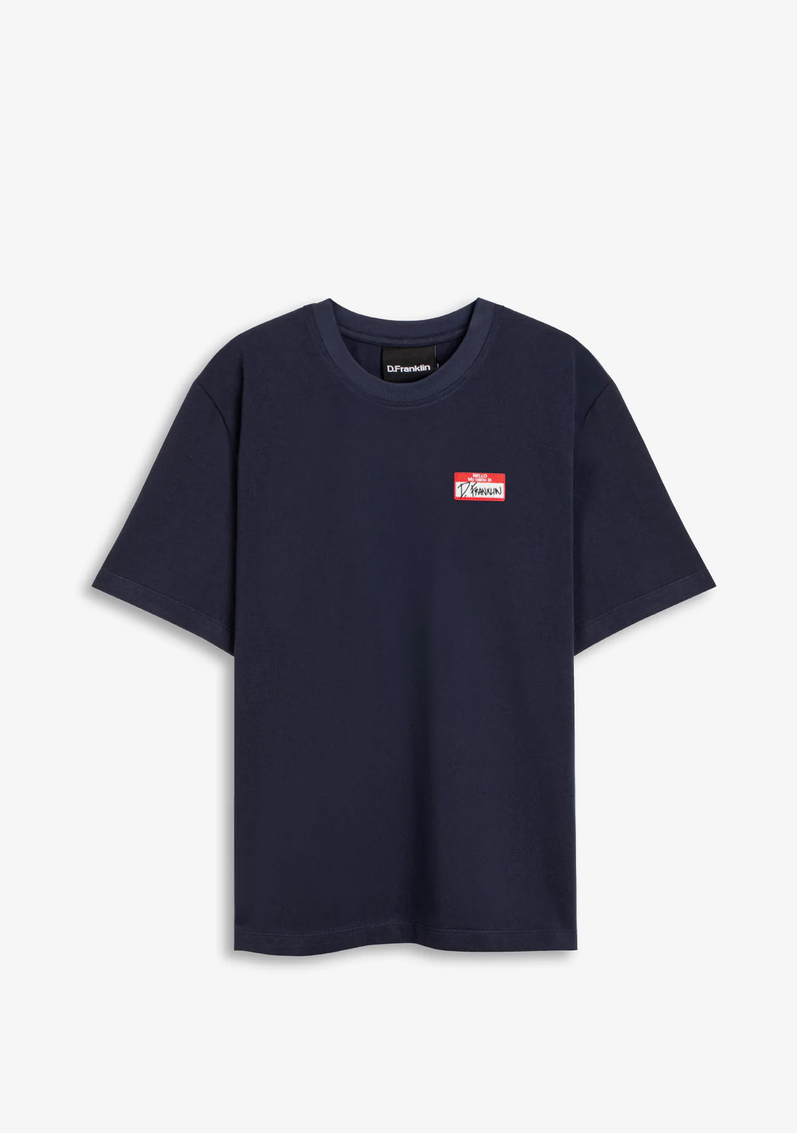 My Name Is Patch T-Shirt Navy