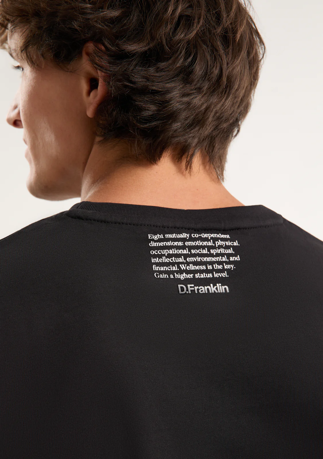 St. Denis Village T-Shirt Black / White - Image 2