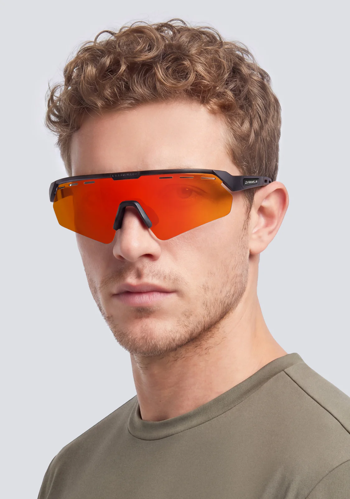 Thunder Fifty Low Matte Black / Photochromic Mirror Red - Image 4