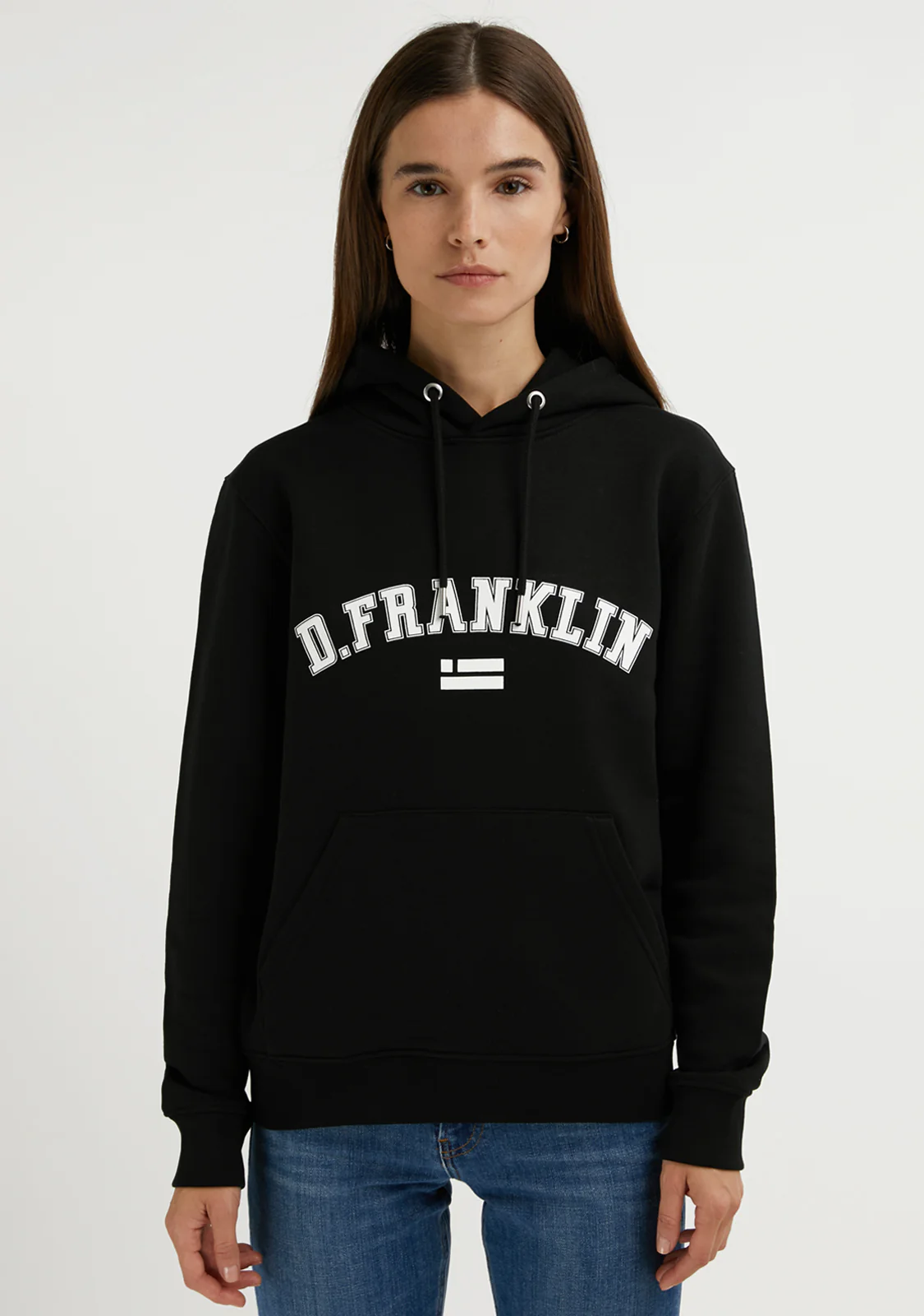 Varsity Hoodie Black / White - Image 6